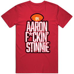 Aaron Fcking Stinnie Football Player Fan T Shirt