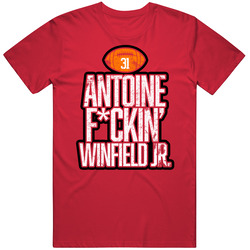 Antoine Winfield Jr Fcking Football Player Fan T Shirt