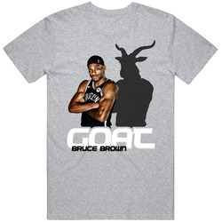 Bruce Brown Basketball Fan Goat T Shirt