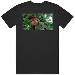 Platoon Grunge Vintage 80's Film Movie Scene T Shirt