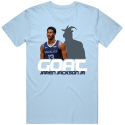 Jaren Jackson Jr Goat Greatest Of All Time Basketball Fan T Shirt