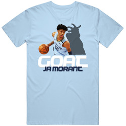 Ja Morant Goat Greatest Of All Time Basketball Fan T Shirt