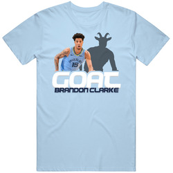 Brandon Clarke Goat Greatest Of All Time Basketball Fan T Shirt