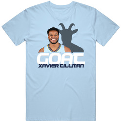 Xavier Tillman Goat Greatest Of All Time Basketball Fan T Shirt