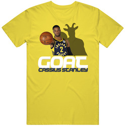 Cassius Stanley Goat Greatest Of All Time Basketball Fan T Shirt