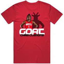 Chris Clemons Goat Houston Basketball Player Fan T Shirt