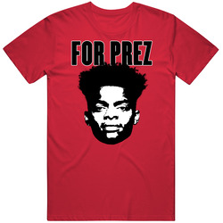 Justin Fields For Prez Quarterback Football Player Funny T Shirt