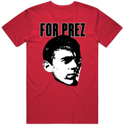 Mac Jones For Prez Quarterback Football Player Funny T Shirt