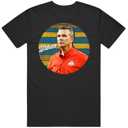 Urban Meyer Jacksonville Football Fan Horizon Style Grunge Look T Shir