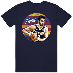 Facundo Facu Campazzo Denver Basketball Fan Horizon Style Grunge Look 