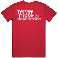 Tom Brady Mike Evans For President 2024 Make Tampa Bay Football Great 