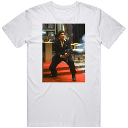 Scarface Iconic Retro Movie Scene T Shirt