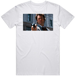 Dirty Harry Iconic Retro Movie Scene T Shirt