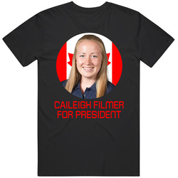 Caileigh Filmer For President Canada Olympic Athlete T Shirt