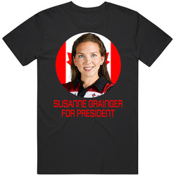 Susanne Grainger For President Canada Olympic Athlete T Shirt