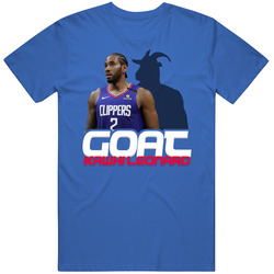 Kawhi Leonard Goat La Basketball Player Fan T Shirt