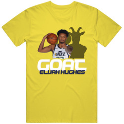 Elijah Hughes Goat Utah Basketball Player Fan T Shirt