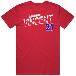 Davidson Vincent Haiti Olympic Athlete T Shirt