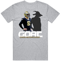 Trey Hendrickson New Orleans Football Fan Goat T Shirt