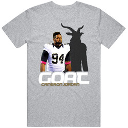 Cameron Jordan New Orleans Football Fan Goat T Shirt