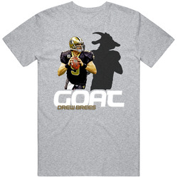 Drew Brees New Orleans Football Fan Goat T Shirt