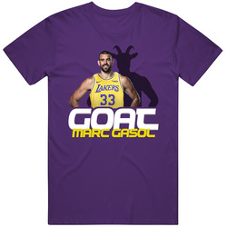 Marc Gasol Goat Los Angeles La Basketball Player Fan T Shirt