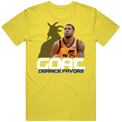 Derrick Favors Goat Utah Basketball Player Fan T Shirt