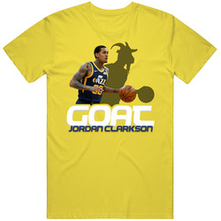 Jordan Clarkson Goat Utah Basketball Player Fan T Shirt