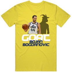 Bojan Bogdanovic Goat Utah Basketball Player Fan T Shirt