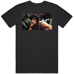 Rambo First Blood 80s Movie Scene Cult Classic T Shirt