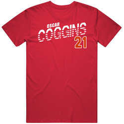 Oscar Coggins Hong Kong Olympic Athlete T Shirt