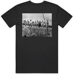 Bernie Sanders Sitting Lunch Atop A Skyscraper Meme T Shirt