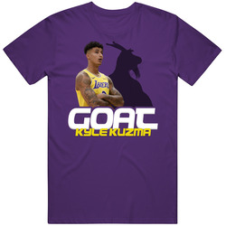 Kyle Kuzma Goat Los Angeles La Basketball Player Fan T Shirt