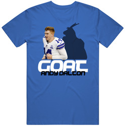 Andy Dalton Dallas Football Goat Fan T Shirt