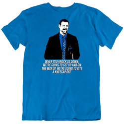Dan Campbell Head Coach Bite A Kneecap Detroit Football T Shirt