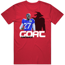Tre White Buffalo Football Fan Goat T Shirt