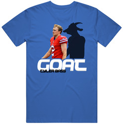 Tyler Bass Buffalo Football Fan Goat T Shirt
