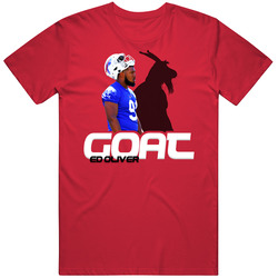 Ed Oliver Buffalo Football Fan Goat T Shirt