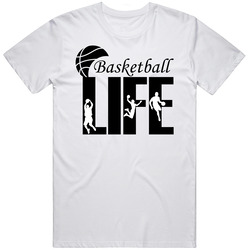Basketball Life Sports Athlete Basketball Fan T Shirt