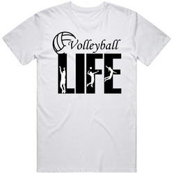 Volleyball Life Athelete Sports Fan T Shirt