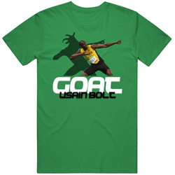 Usain Bolt Sprinter Runner Goat Greatest All Time Athlete T Shirt