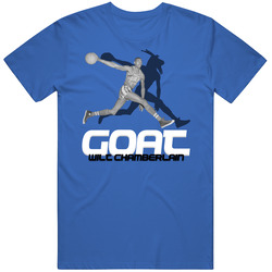 Wilt Chamberlain Basketball Goat Greatest All Time Athlete T Shirt
