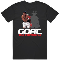 Muhammad Ali Boxing Goat Greatest All Time Athlete T Shirt