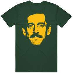 Aaron Rodgers Green Bay Football Player Fan Big Head T Shirt