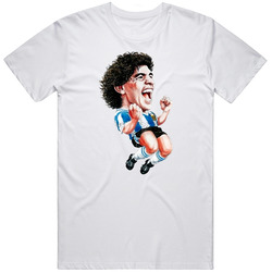 Diego Maradona Argentine Football Player Soccer T Shirt