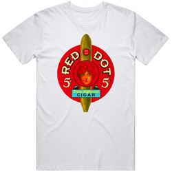 Red Dot Truely Different Cigar Logo T Shirt