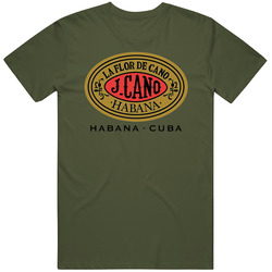 La Flor De Cano Habana Club Logo T Shirt