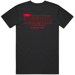 Senior Things Graduation Class Of 2020 Stranger Things T Shirt