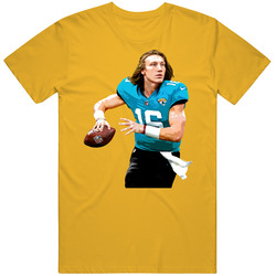 Trevor Lawrence Jacksonville Football Cartoon T Shirt