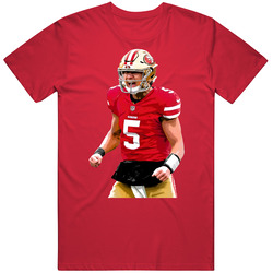 Trey Lance San Francisco Football Pick Cartoon T Shirt